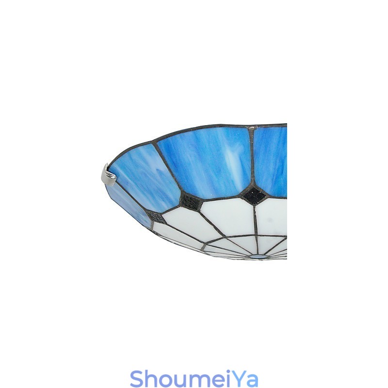 地中海スタイルの暖かい天井ランプランプ40cm照明器具直径