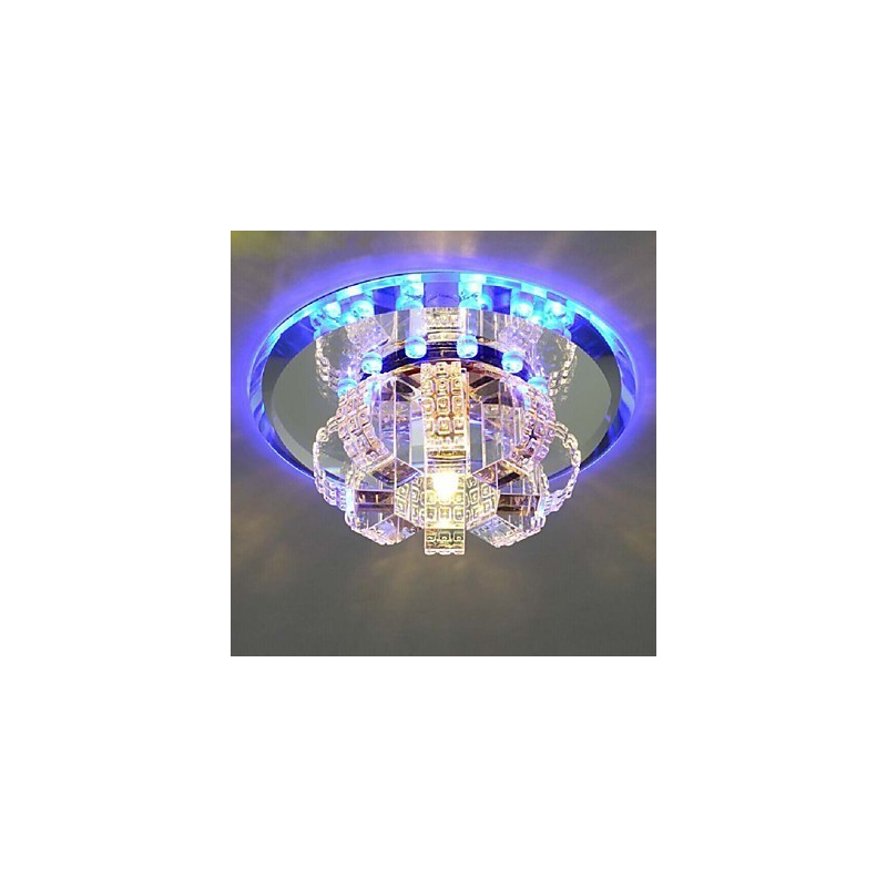 クリスタル天井ランプ スポットライト SMD 3W クリエイティブランプ 吸収ドームライト