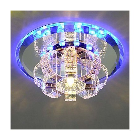 クリスタル天井ランプ スポットライト SMD 3W クリエイティブランプ 吸収ドームライト