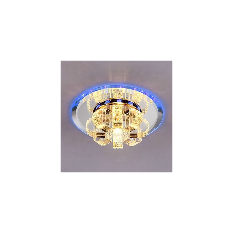 クリスタル天井ランプ スポットライト SMD 3W クリエイティブランプ 吸収ドームライト