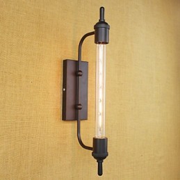 ヨーロッパとレトロな衣服アートレストランエジソン電球フルート装飾壁取り付け用燭台