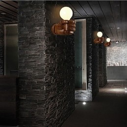 ヨーロッパの壁クリエイティブレトロフィストウォールランプライト