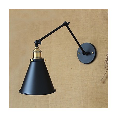 アメリカンカントリー牧歌的なスタイルのミニマリストダブルベッドロングアームウォールランプ通路チャネル倉庫の入り口