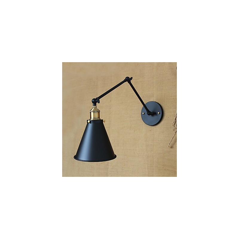 アメリカンカントリー牧歌的なスタイルのミニマリストダブルベッドロングアームウォールランプ通路チャネル倉庫の入り口