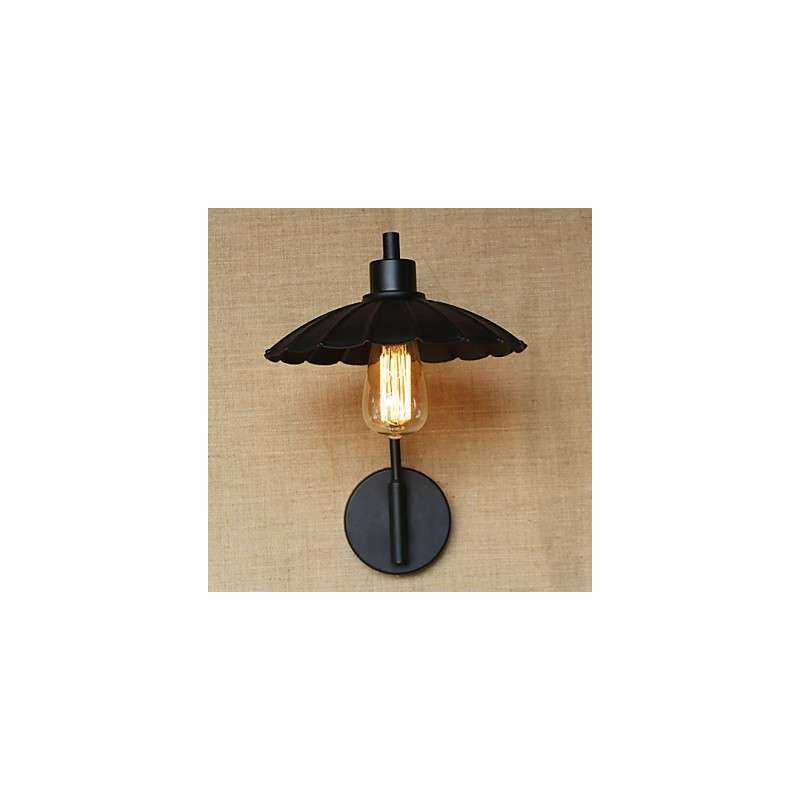 クラシックな鉄製装飾壁取り付け用燭台シンプル