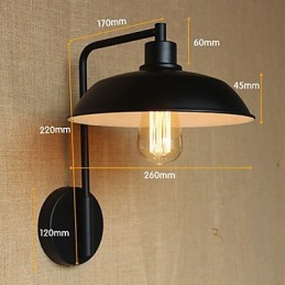 クラシックでシンプルなホームデコレーションの鉄製壁取り付け用燭台