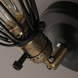 アメリカンカントリーロフト 古代の方法を復元 ウォールランプ 錬鉄製ウォールランプライト