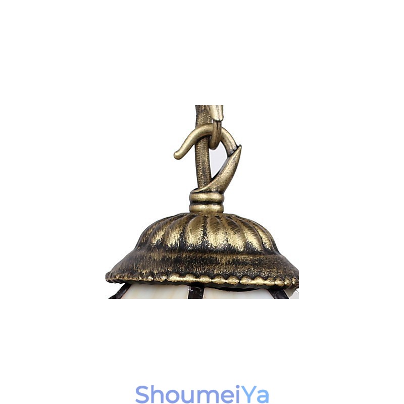 ヨーロッパの契約田舎クリエイティブ錬鉄壁ランプガラスライト