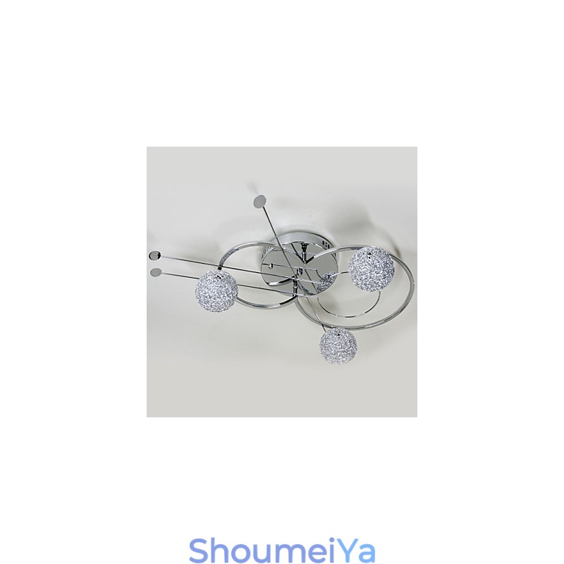 モダンコンテンポラリー電気メッキフラッシュマウント