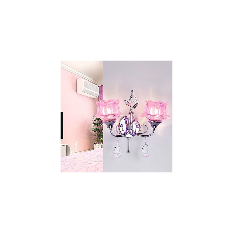 クリエイティブで現代的な、そして契約されたクリエイティブなクリスタルウォールランプライト