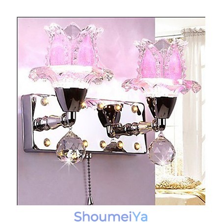 クリエイティブで現代的な、そして契約されたクリエイティブなクリスタルウォールランプライト