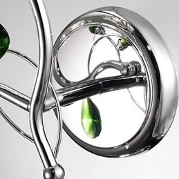 ヨーロッパスタイルのクリエイティブで現代的な、コンパクトなクリスタルウォールランプライト