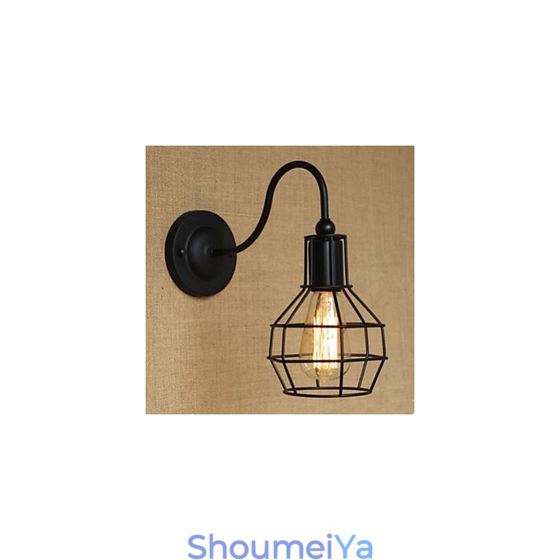 モダンなバーとレストラン 錬鉄製の壁ランプ リビングルーム 廊下 階段 カフェ