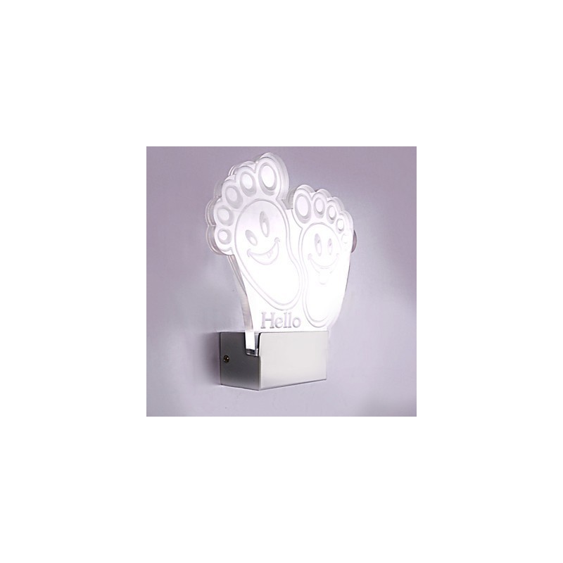 アクリル ウォールランプ PVC ランプ ライトチップ モダン コンテンポラリー メタル