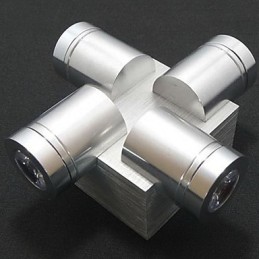 ミニスタイル フラッシュマウント ウォールライト モダン コンテンポラリー メタル