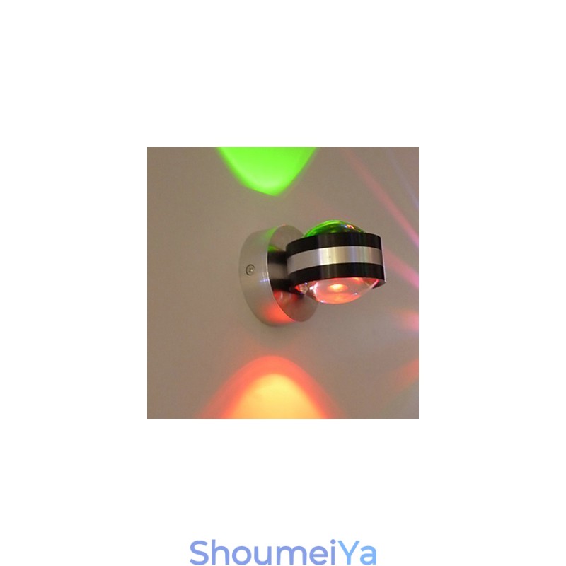 階段ライト 両面アルミ壁取り付け用燭台 モダン コンテンポラリー メタル