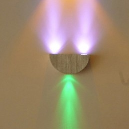 半円形の壁取り付け用燭台 モダン コンテンポラリー メタル