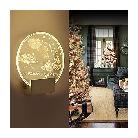 アクリル ウォールランプ PVC ランプ ライト モダン コンテンポラリー メタル