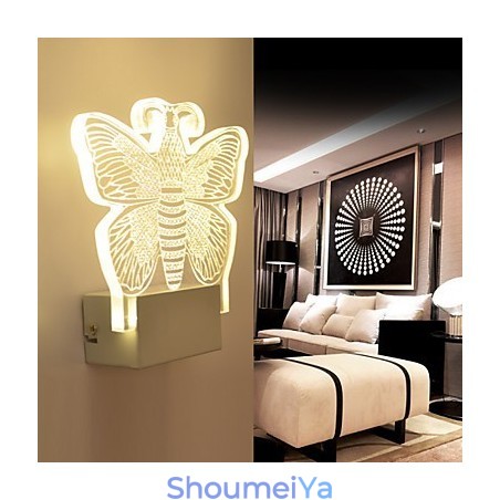 アクリル ウォールランプ PVC ランプ ライト モダン コンテンポラリー メタル