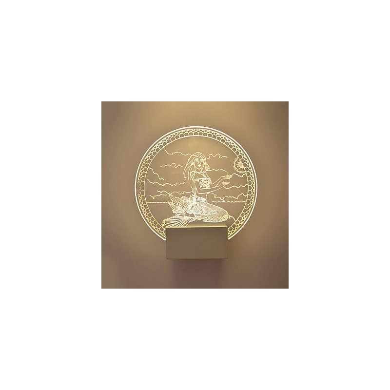 アクリル ウォールランプ PVC ランプ ライト モダン コンテンポラリー メタル