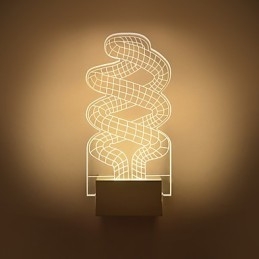 アクリル ウォールランプ PVC ランプ ライトチップ モダン コンテンポラリー メタル