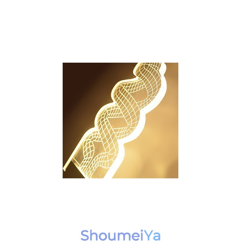 アクリル ウォールランプ PVC ランプ ライトチップ モダン コンテンポラリー メタル