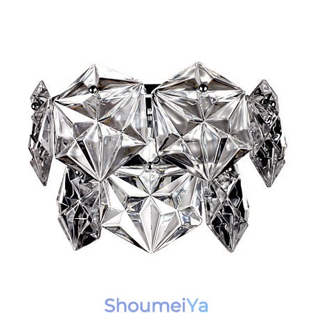 クリスタル ウォール スコンセ モダン コンテンポラリー G9 クリスタル