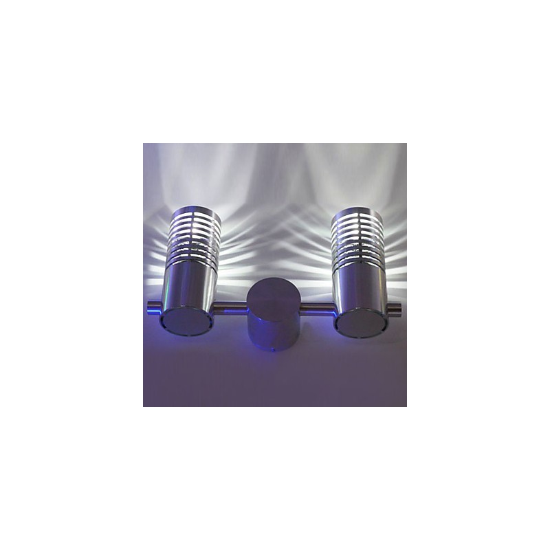 散乱光を備えたモダンな壁ライト 2 シリンダー バリア レイヤー光線