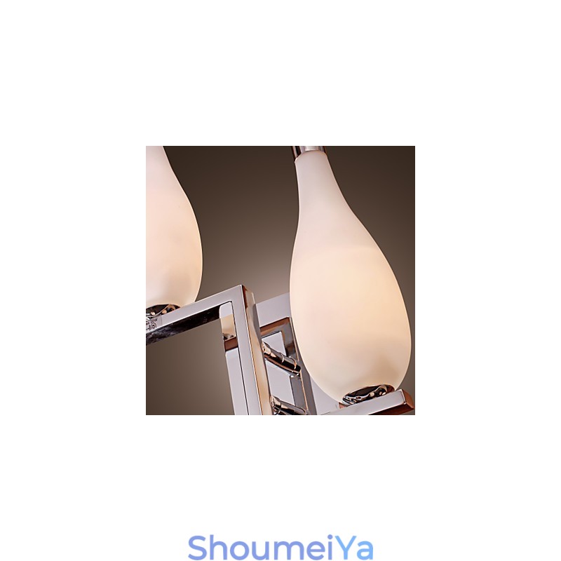 クリスタル ウォール ライト 2 灯 ボトル型シェード