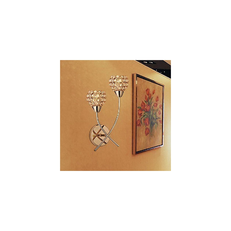 クリスタル ゴールデン ウォールライト 2灯