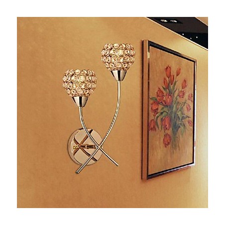 クリスタル ゴールデン ウォールライト 2灯