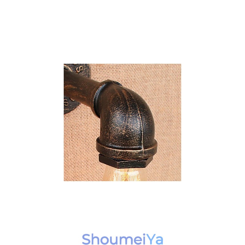 ノスタルジア シンプル ウォーターパイプ 装飾 小型 壁ランプ 壁ライト