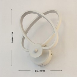 アンビエントライトウォールスコンセウォールライト用の統合されたモダンコンテンポラリーペインティング機能