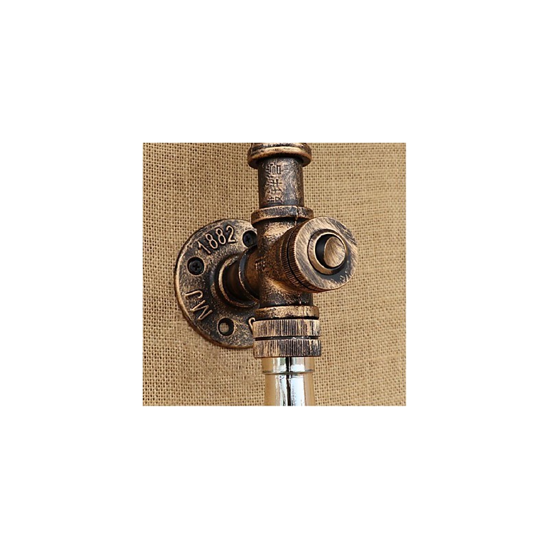 レトロアメリカンビレッジクリエイティブインダストリーウィンドデザイナーウォーターボトルウォールランプウォールライト