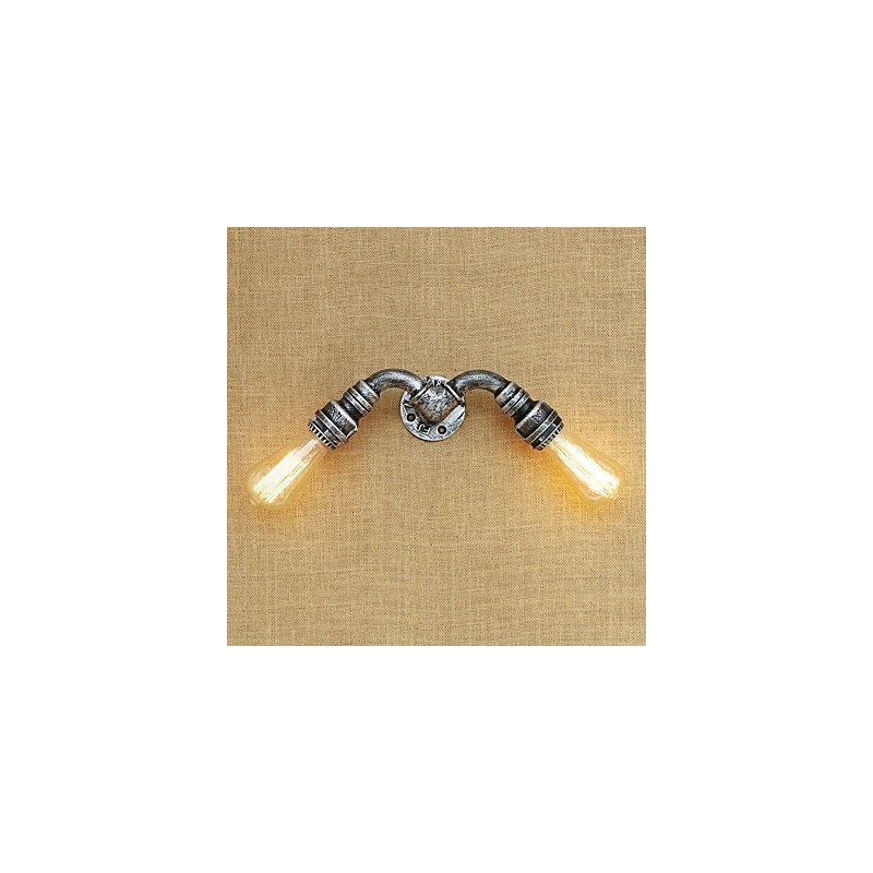 ミニスタイルのアンビエントライト壁取り付け用燭台壁ライトのカントリーレトロペインティング機能