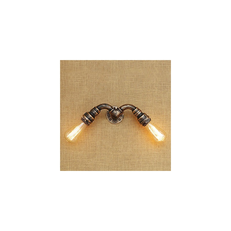 ミニスタイルのアンビエントライト壁取り付け用燭台壁ライトのカントリーレトロペインティング機能