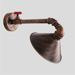 水道管壁ライト レトロ インダストリアル スタイル クリエイティブ カントリー メタル レストラン カフェ バー バー テーブル 壁取り付け用燭台