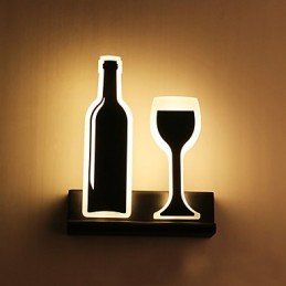 アンビエントライトウォールスコンセ用の統合されたモダンコンテンポラリーモダンコンテンポラリーペインティング機能