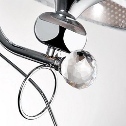モダンで現代的な電気メッキ機能アップライト壁取り付け用燭台壁ライト