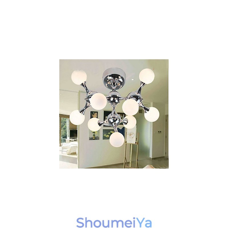 アートガラスボールランプ