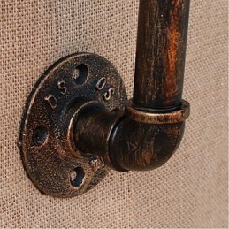 ノスタルジア シンプル ウォーターパイプ 装飾 小型 壁ランプ 壁ライト