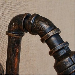 ノスタルジア シンプル ウォーターパイプ 装飾 小型 壁ランプ 壁ライト