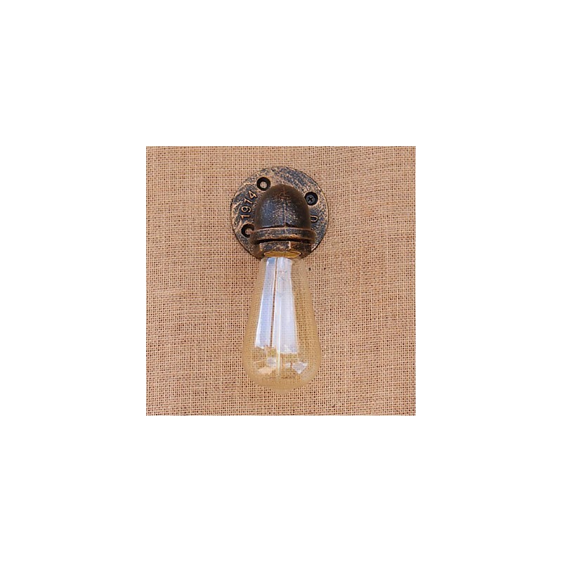 ノスタルジア シンプル ウォーターパイプ 装飾 小型 壁ランプ 壁ライト