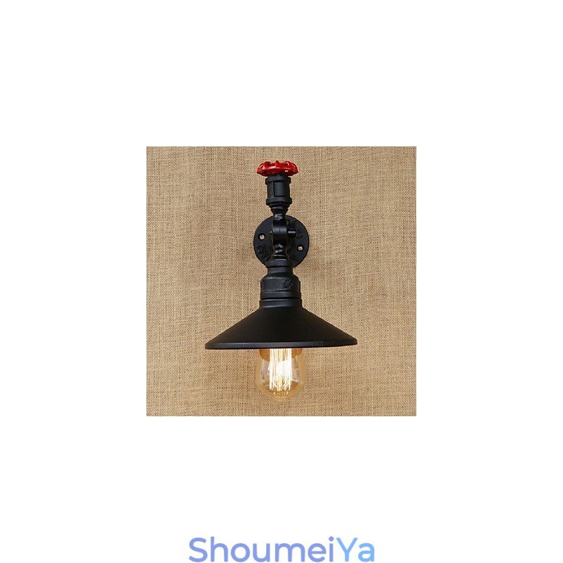 素朴なロッジの絵画の特徴 アンビエントライト 壁取り付け用燭台 壁ライト ブラック