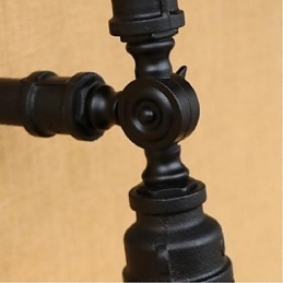 素朴なロッジの絵画の特徴 アンビエントライト 壁取り付け用燭台 壁ライト ブラック