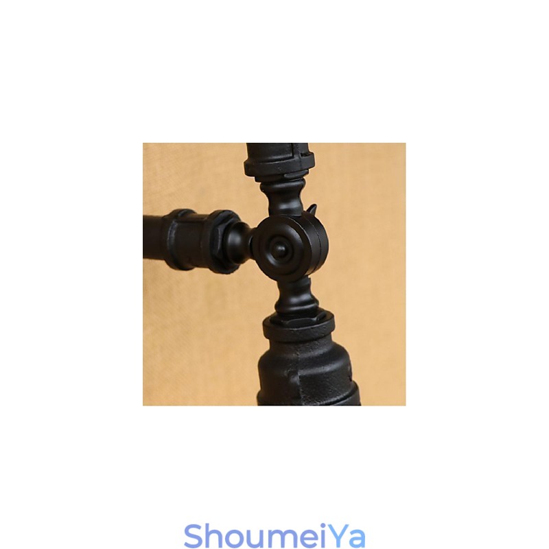 素朴なロッジの絵画の特徴 アンビエントライト 壁取り付け用燭台 壁ライト ブラック