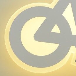 アンビエントライトウォールスコンセウォールライト用の統合されたモダンコンテンポラリーペインティング機能