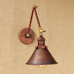 壁取り付け用燭台 真鍮 ヴィンテージ インダストリアル 壁ランプ ライト ホーム照明 屋内装飾 壁取り付け用燭台