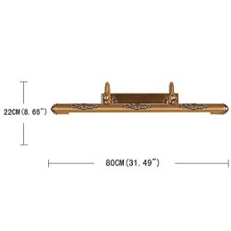 ミラーランプ 80CM 1伝統的なヴィンテージアンティーク真鍮の特徴