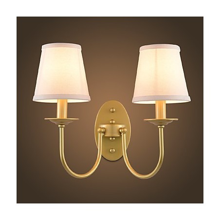 素朴なロッジ風のシンプルなヴィンテージ ペインティング 特徴的なアンビエント ライト 壁取り付け用燭台 壁ライト